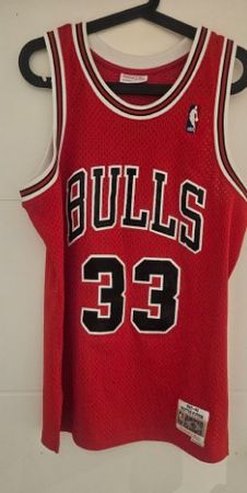 Maillot NBA Scottie Pippen 33 Chicago Bulls Mitchell & Ness