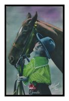 FEMME & CHEVAL - 1924 "Bleuet Paris N° 286"