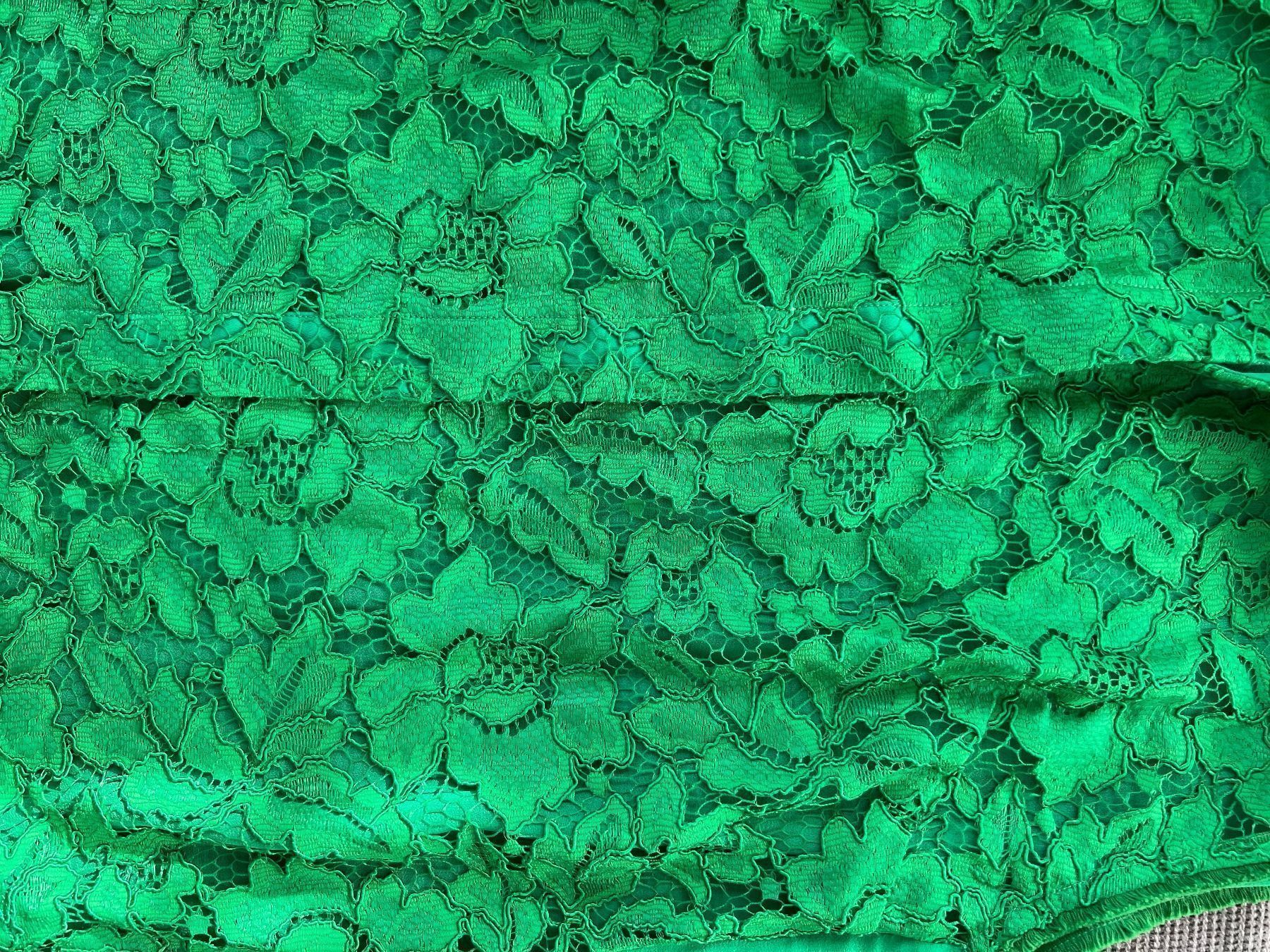 Sandro Camicette: Sandro green lace blouse – Usato da Kilchberg venduto da AK_KB 3