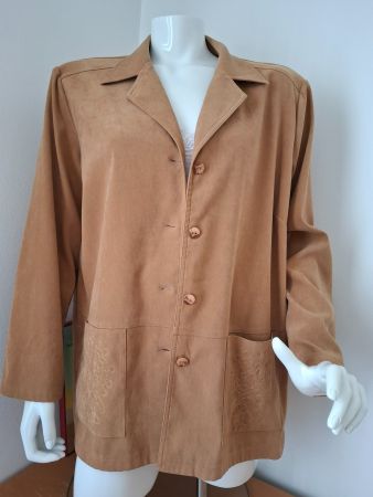 Blusenjacke Jacke Braun L/XL