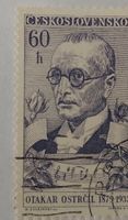 Timbre Tchécoslovaquie Otokar Ostrcil 1935 bon état