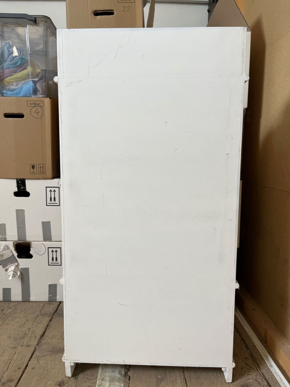 Scaffali: Wandregal mit Schubladen weiss Shabby Chic – Usato da Derendingen venduto da Sabine16 6