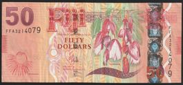 Fiji 50 Dollars 2013