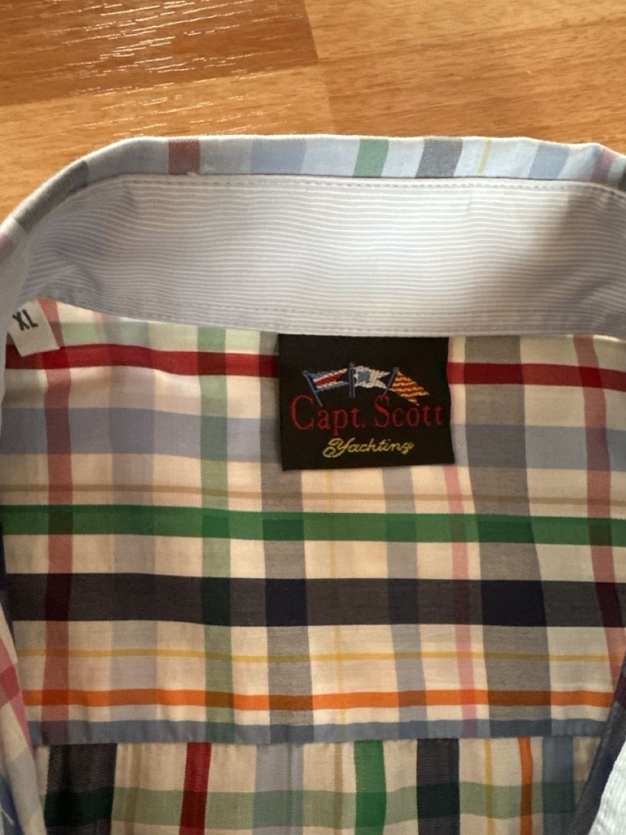 Camicie: Capt. Scott Hemd, Gr. XL, Kurzarm – Usato da St. Gallen venduto da mai_2lcj 1