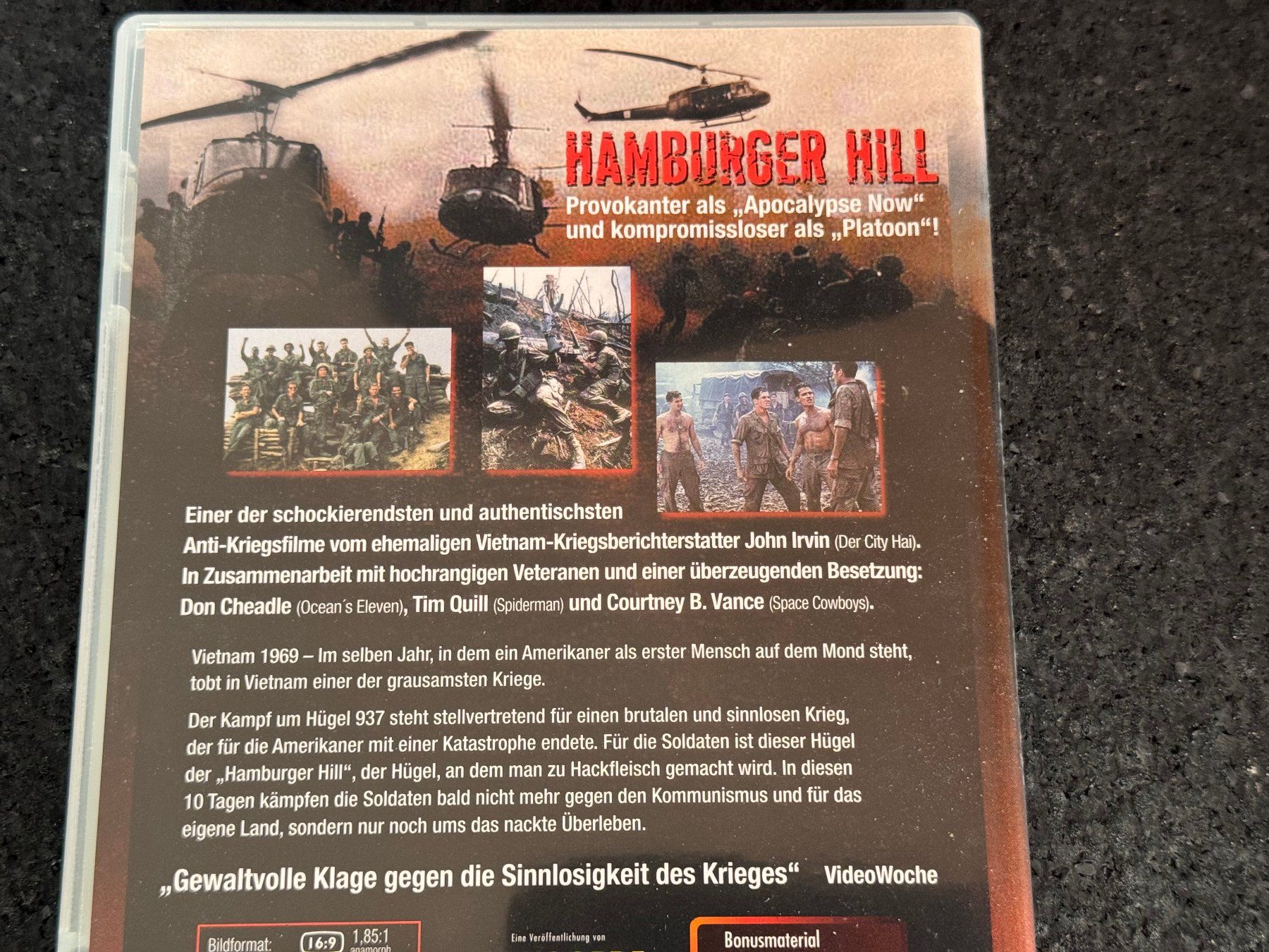 Tutti i DVDs: Hamburger Hill DVD DE/EN – Usato da Fribourg venduto da tschjoly 2