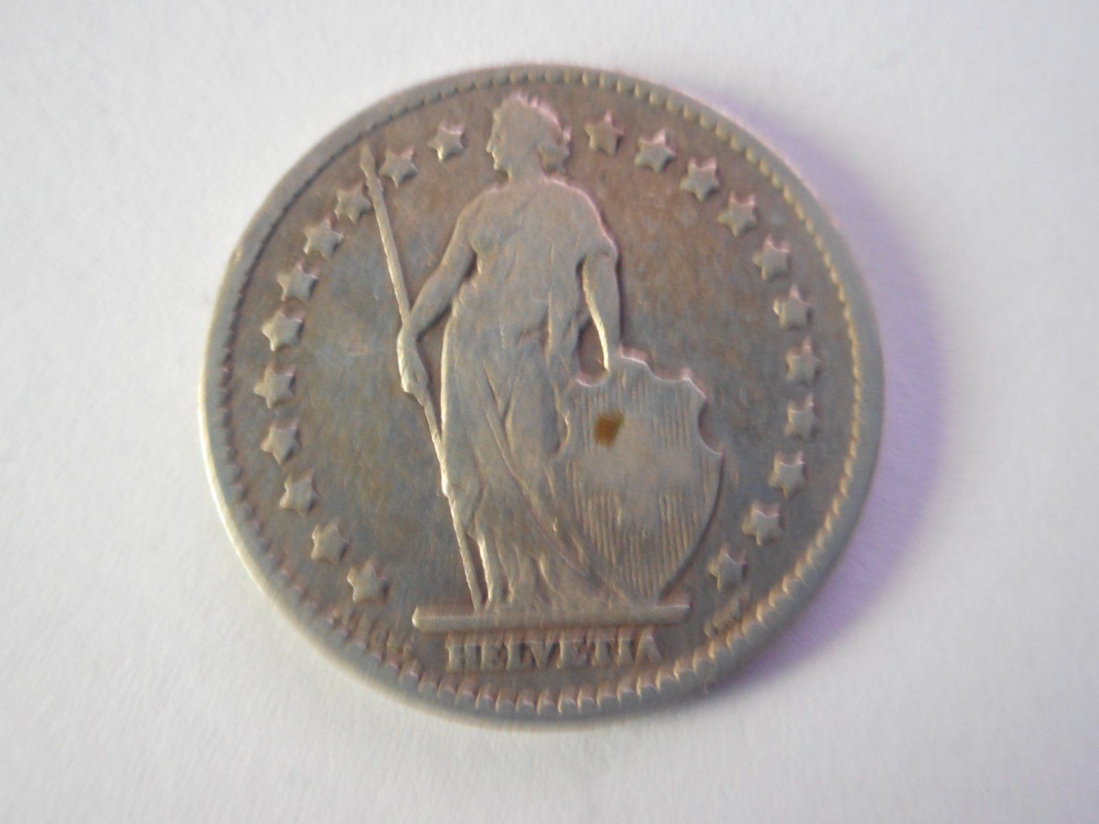 Alle Münzen: 1 Fr. 1908 silber – Gebraucht aus Kriegstetten von pizlad2010 1