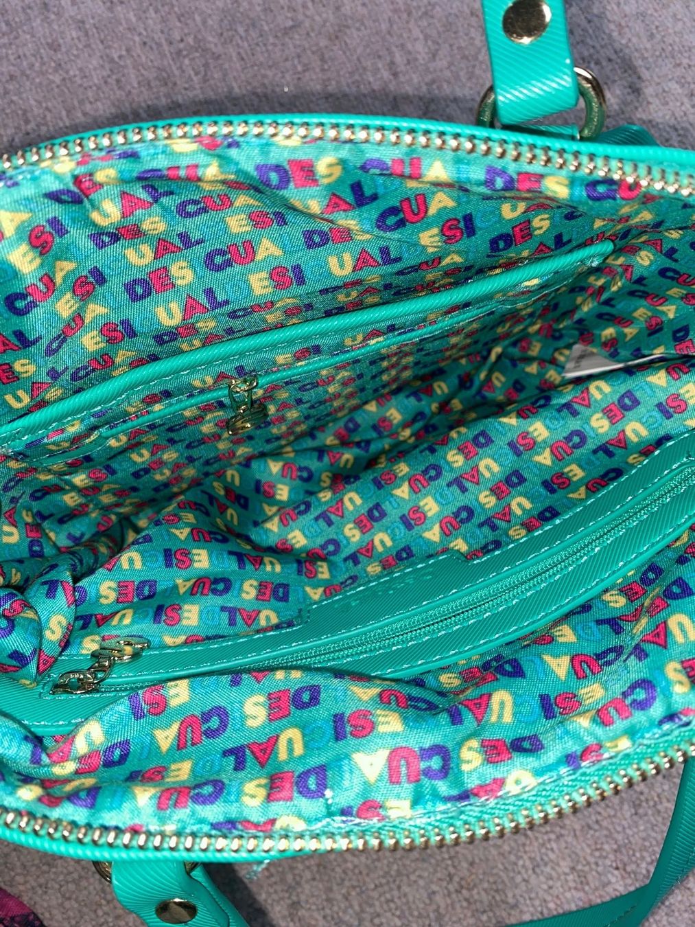 Desigual Taschen für Damen: Desigual Tasche grün/türkis – Neu (gemäss Beschreibung) aus Altendorf von am9j_nt 2