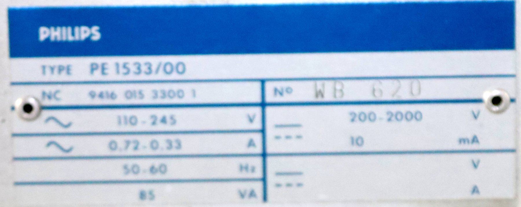 Philips Misurare: Nostalgisches Labornetzteil mit Röhren – Usato da Bühler venduto da bibafg 4