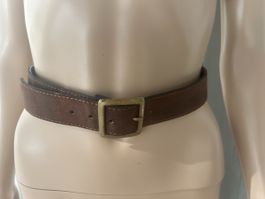 Levi's Gürtel Leder braun Metallschnalle Grösse IR