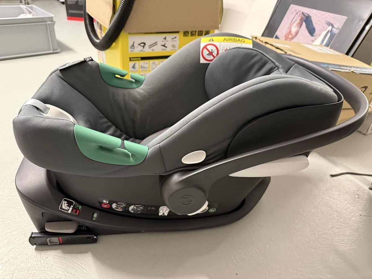Cybex Auto-Kindersitze: Cybex Babyschale Babyschale Aton B2 Silver inkl Base- Neu – Neu (gemäss Beschreibung) aus Sonnental von sop_9scm 4