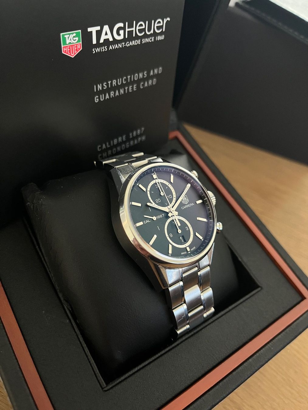 Tag Heuer Orologi: TagHeuer Carrera Caliber 1887 - CAR2010 – Usato da Winterthur venduto da Sasell 2