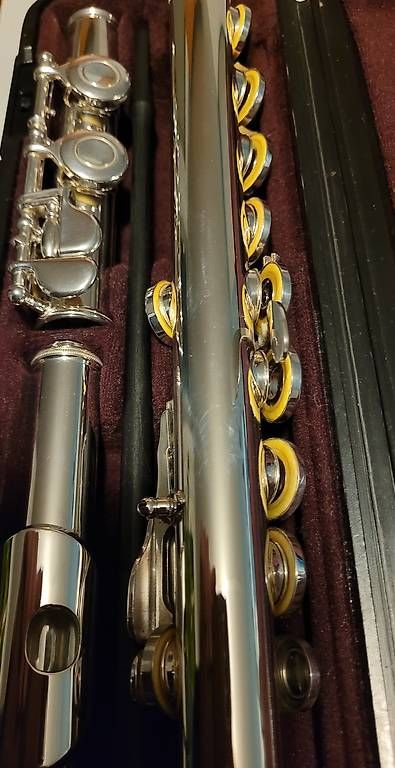 Yamaha Musikinstrumente: Querflöte Yamaha 371 Silberkopf – Gebraucht aus Zürich von Musikfreak21 2