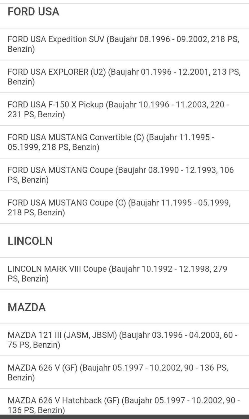 Ford Tutti pezzi di ricambio auto: Zündspule Ford Lincoln Mazda – Usato da Schlatt TG venduto da Andis3 7
