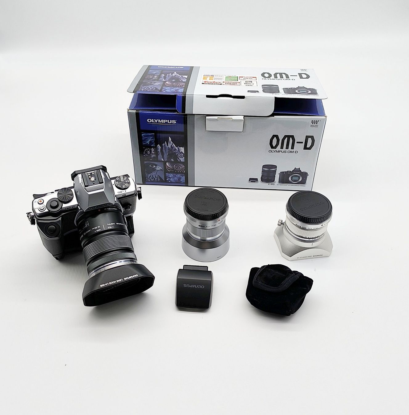 Olympus Kamera: Olympus OM-D E-M5 mit Objektive – Gebraucht aus Maladers von der_Holzwurm