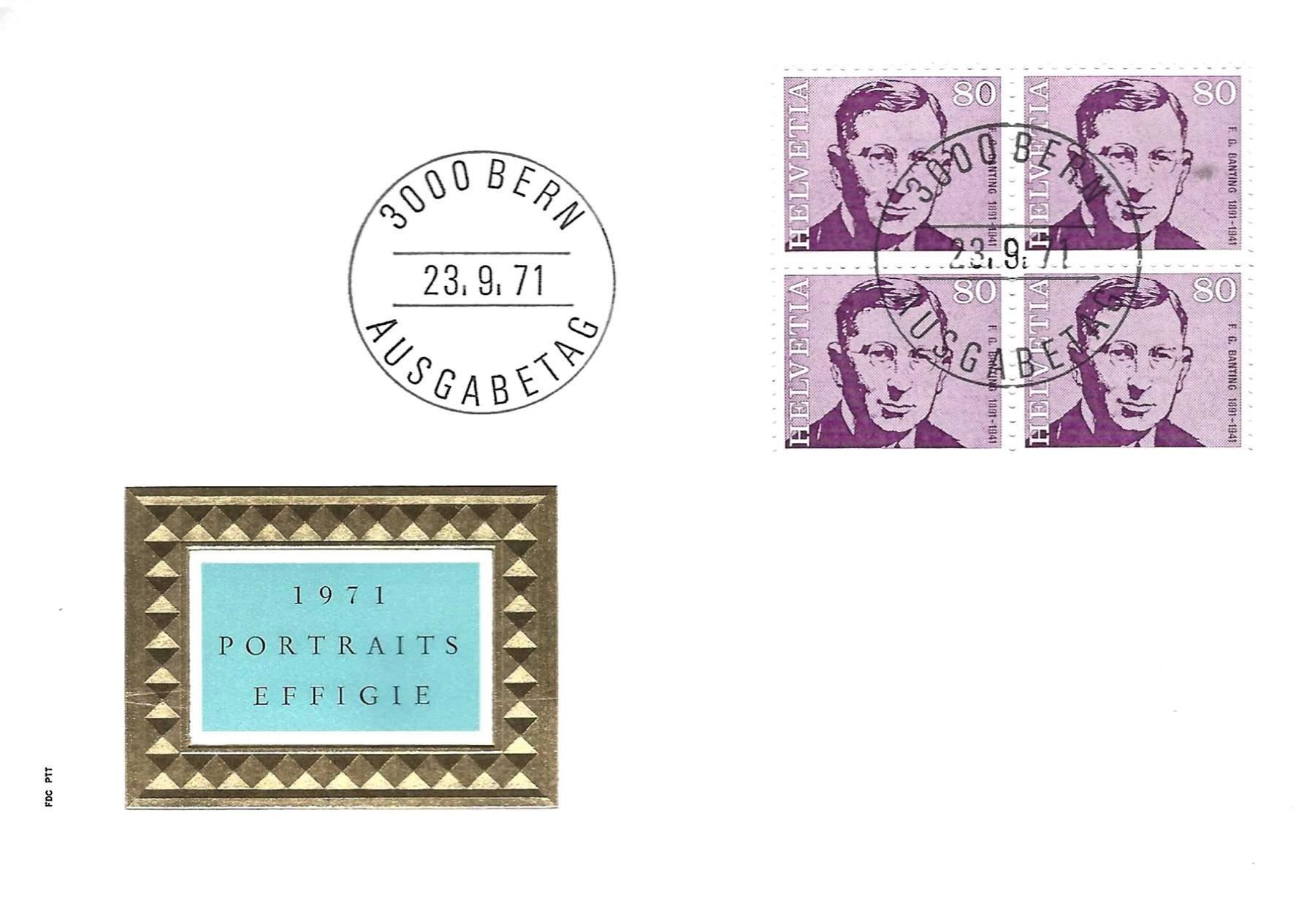 Tutti i francobolli: FDC Ersttagsstempel VIERERBLOCK 1971 – Usato da Koblenz venduto da Markenhimmel