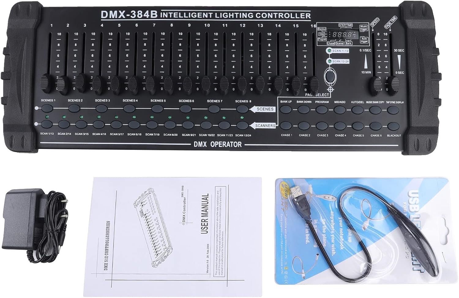 Illuminazione & Effetti luce: DMX-384B Intelligent Lighting Controller neu OVP – Nuovo e nell'imballaggio originale da Aesch BL venduto da BernisFlomi 5