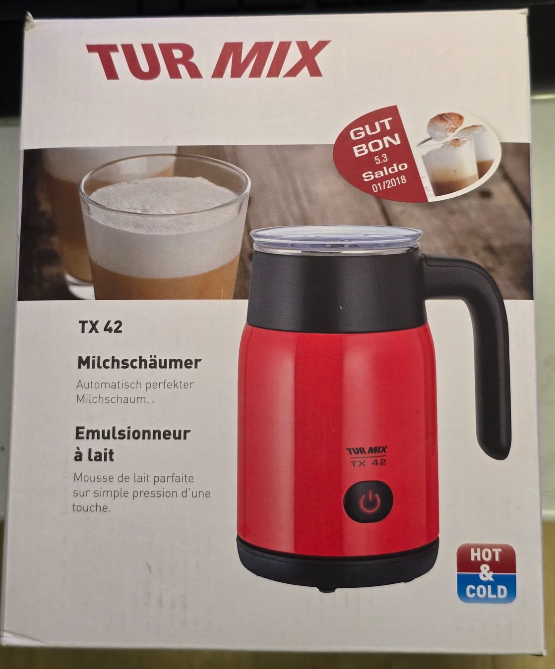 Küchengeräte: TurMix Milchschäumer - Neu+OVP – Neu und originalverpackt aus Reinach AG von softwareladen 7