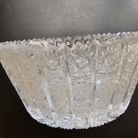 Hand geschliffen kristsll schüssel von stölz austria