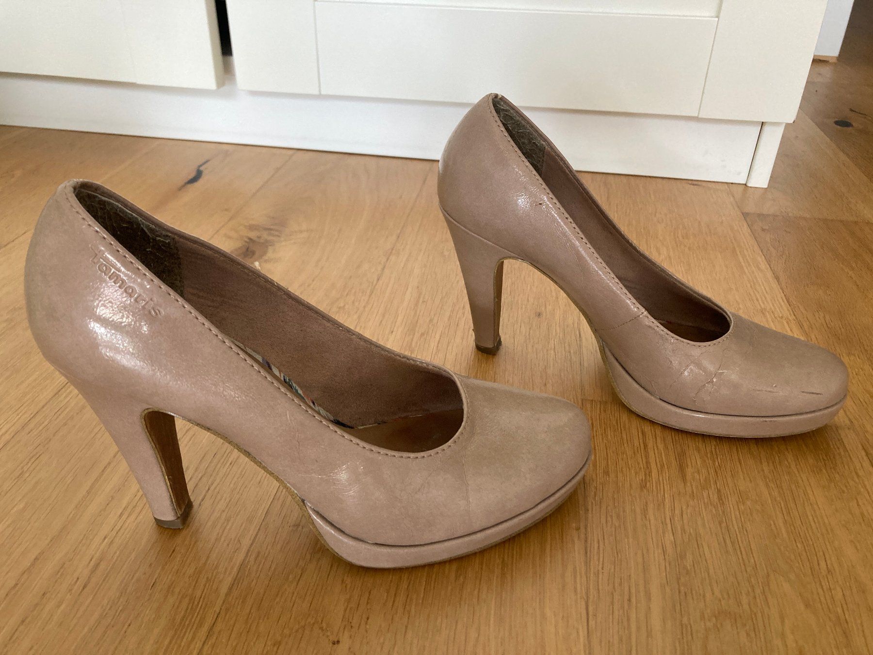 Tamaris Damenschuhe: Nudefarbene Pumps von Tamaris, Gr. 37 – Gebraucht aus Zürich von LisM. 1