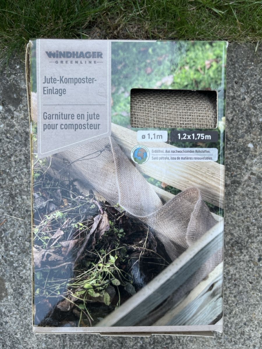 Coffres de rangement: Windhager Jute Komposter Einlage D1.1m – Neuf avec emballage d'origine à Illnau par Anook05