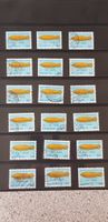 Briefmarke Zeppelin Jahrgang 1975 gestempelt