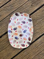 RICE: Serviertablett oval