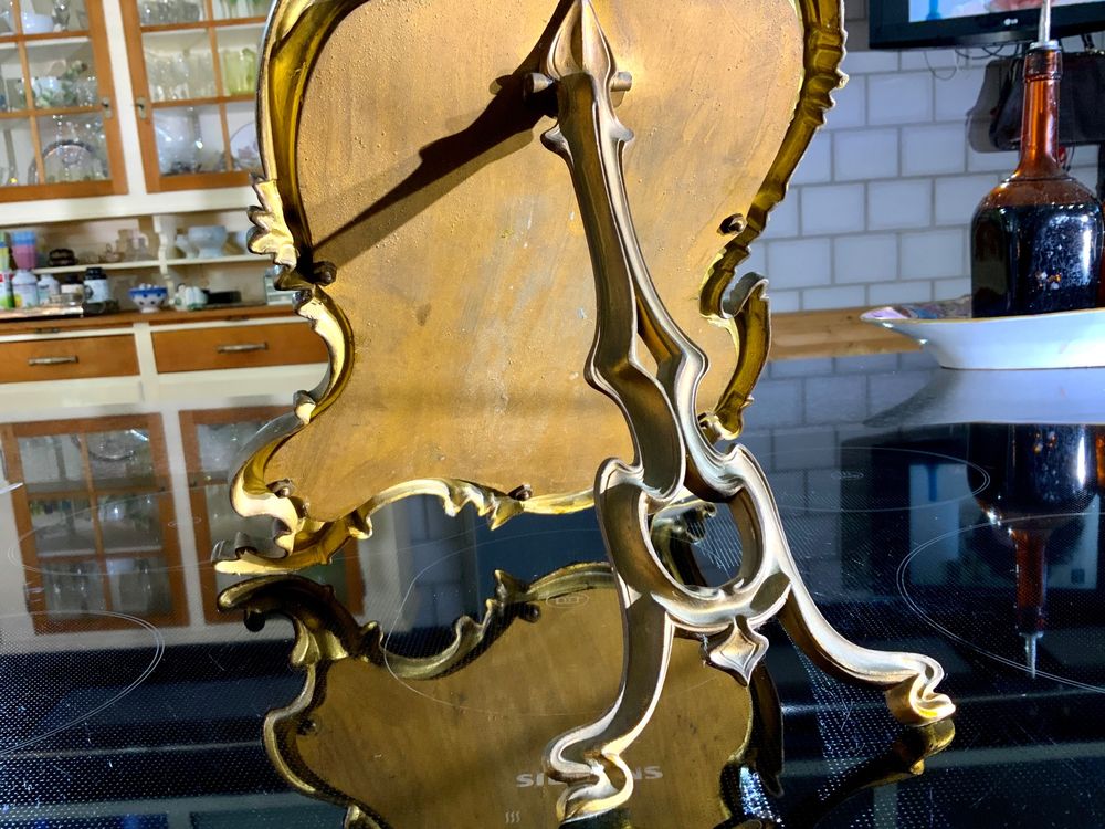 Jugendstil Spiegel Aus Bronze Mit Löwentat, 1950er Bei Kaufen