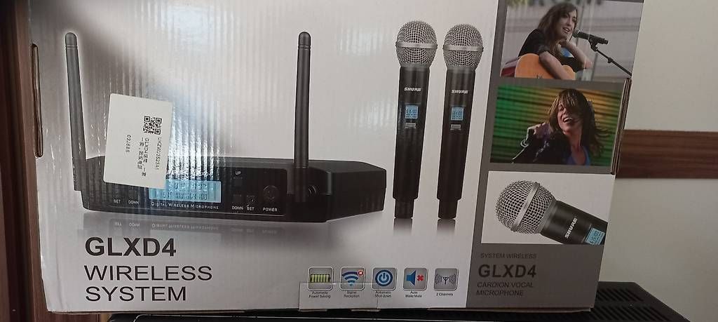Shure Microfoni: SHURE GLXD4 WIRELESS SYSTEM DIGITAL MICROPHONE SYSTEM – Usato da Schaffhausen venduto da raj_f5dm 1