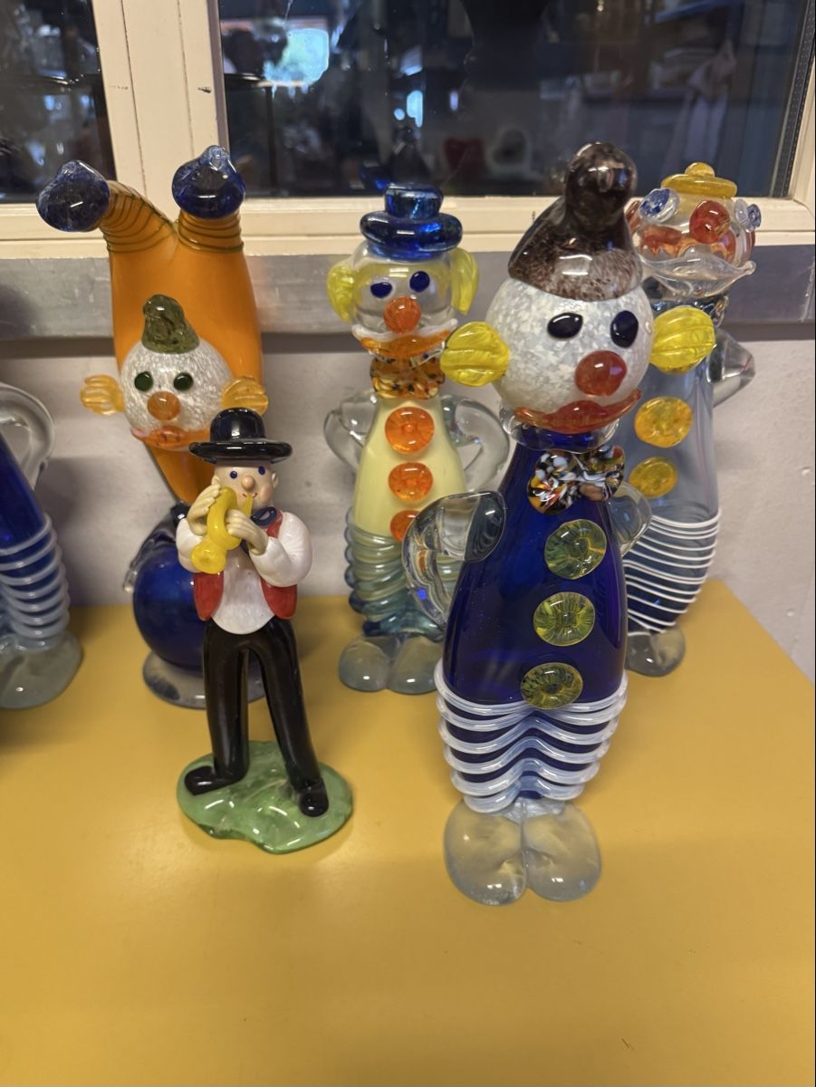 Sculture & Statue: Glas Skulpturen 8 stk.  – Usato da Schlieren venduto da Freundlich02 2