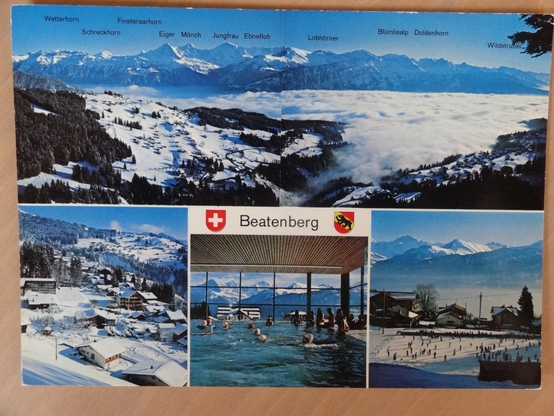 Cartoline postali: Beatenberg  - BE - vintage - 1974 – Usato da St Léonard venduto da Riglin
