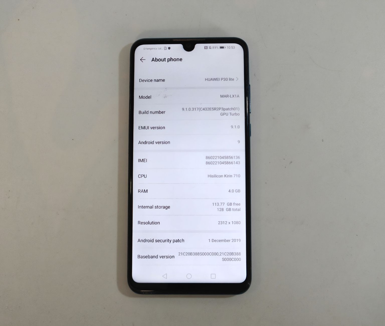 Huawei Telefoni cellulari / Smartphones: Huawei P30 Lite Blau 128GB – Usato da Ehrendingen venduto da Rocky985 2