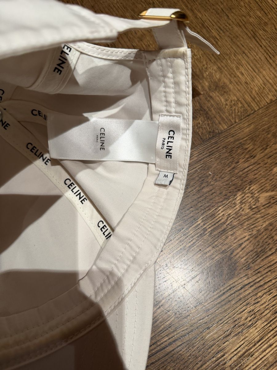 Celine Copricapi, berretti & cappellini: Celine Baseball Cap Triomphe – Nuovo (secondo la descrizione) da Geneve venduto da kar_wq5h 2