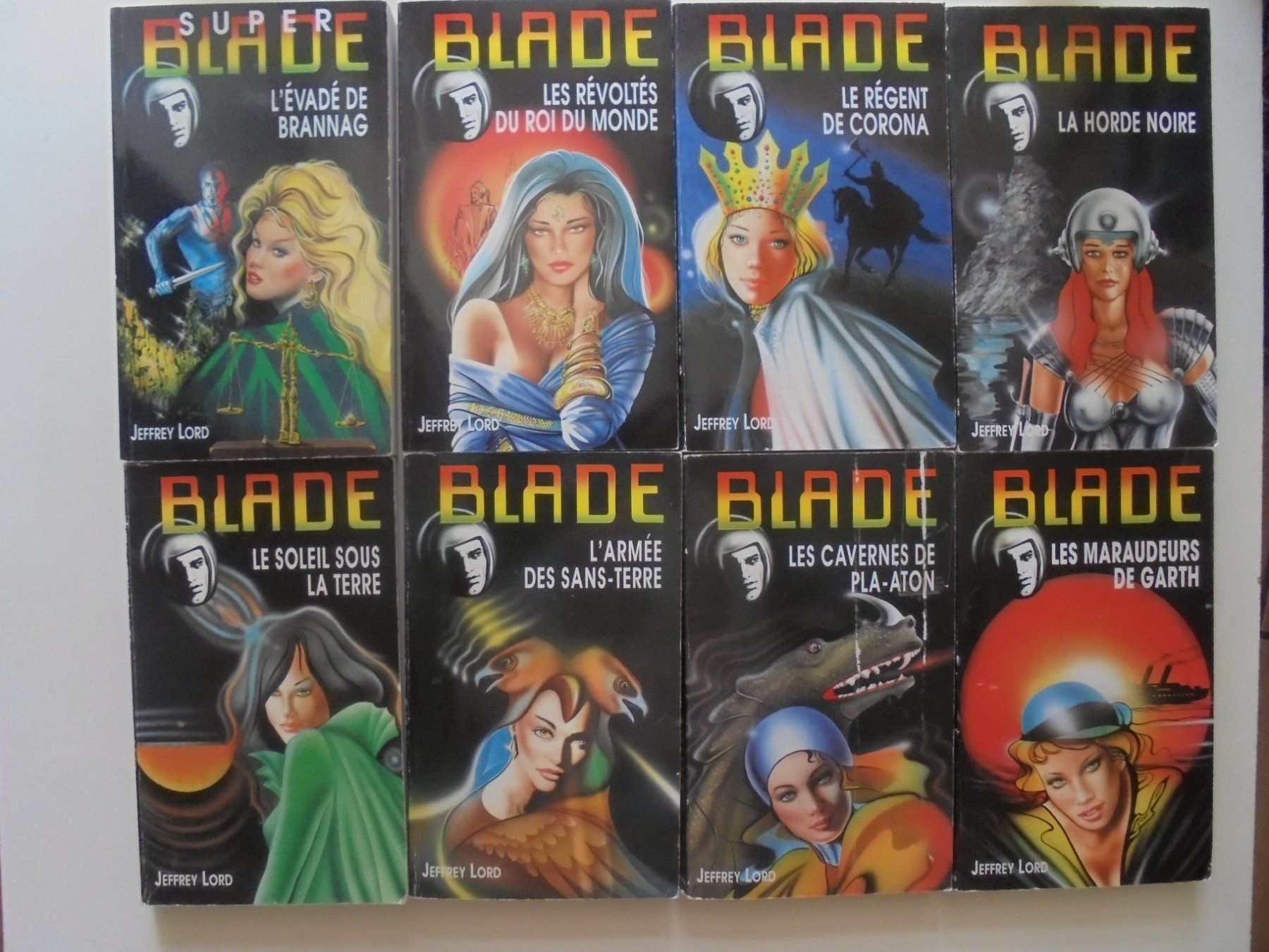 Libri: BLADE 8 romans science-fiction , par Jeffrey Lord – Usato da Crissier venduto da Promopost