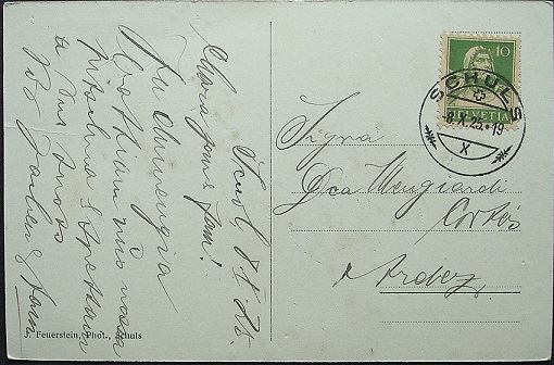 Cartes postales: SCHULS-TARASP Bahnhof – D'occasion à Jona par philajona 1