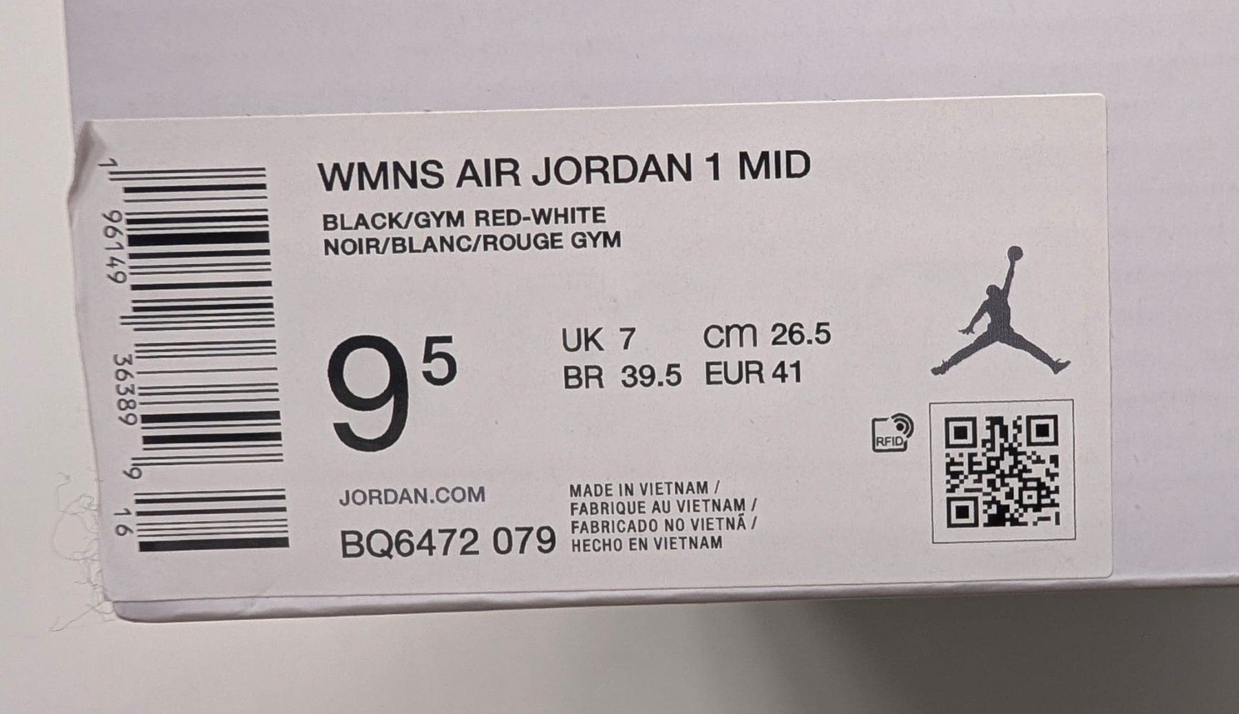 Jordan Herrenschuhe: Nike Air Jordan 1 Mid - Nr 41 – Gebraucht aus Lugano von mic_gw5b 5