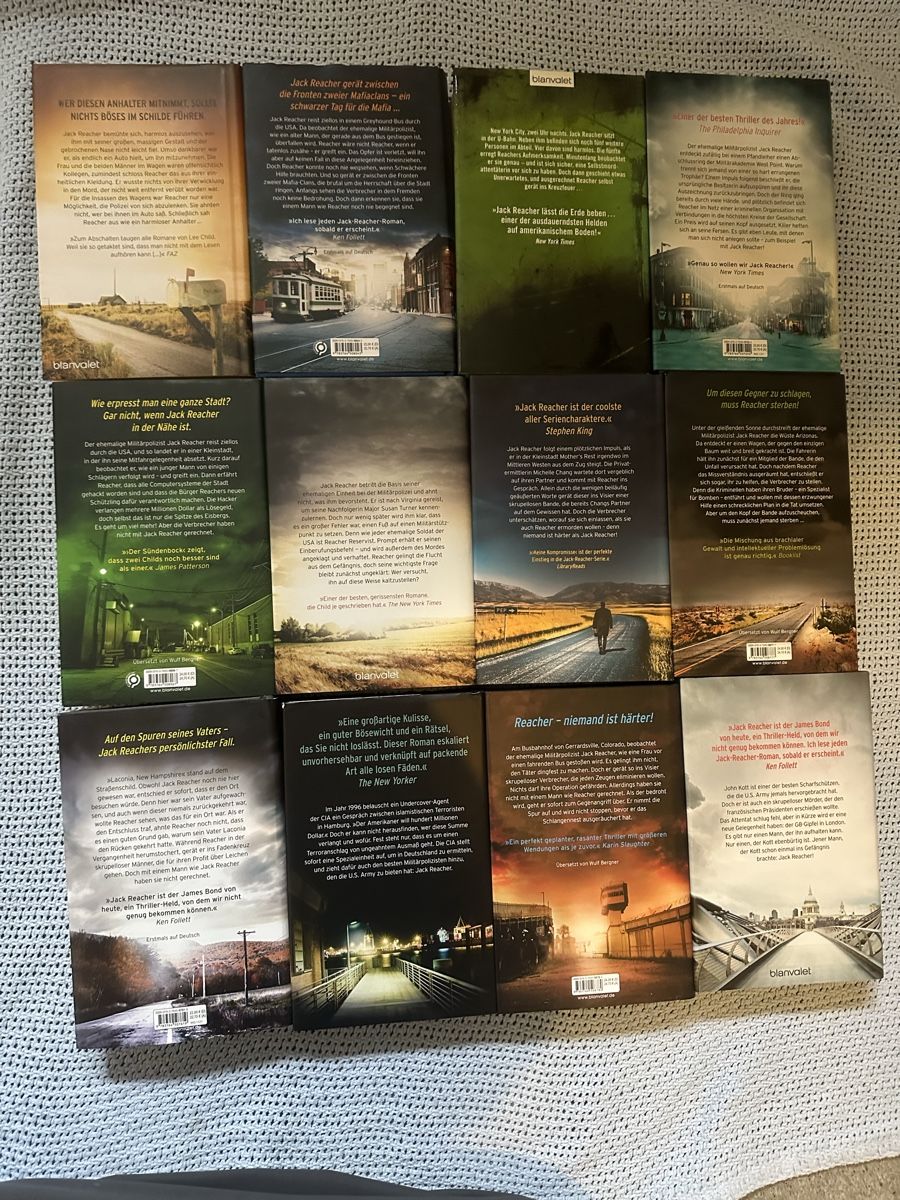 Livres: LEE CHILD 12 Bücher – D'occasion à Uster par bek_v2ct 1