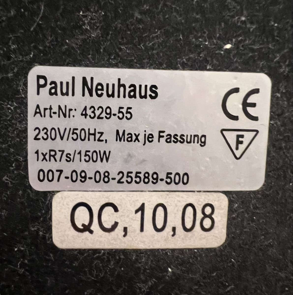 Lampen: Paul Neuhaus lamp – Gebraucht aus Adliswil von Marjin 2