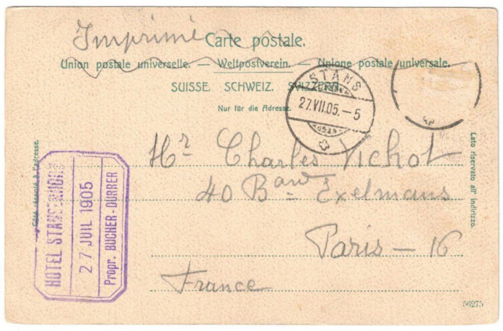 Cartoline postali: Stanserhorn - Standseilbahn – Usato da Binningen venduto da Mountainrider 1