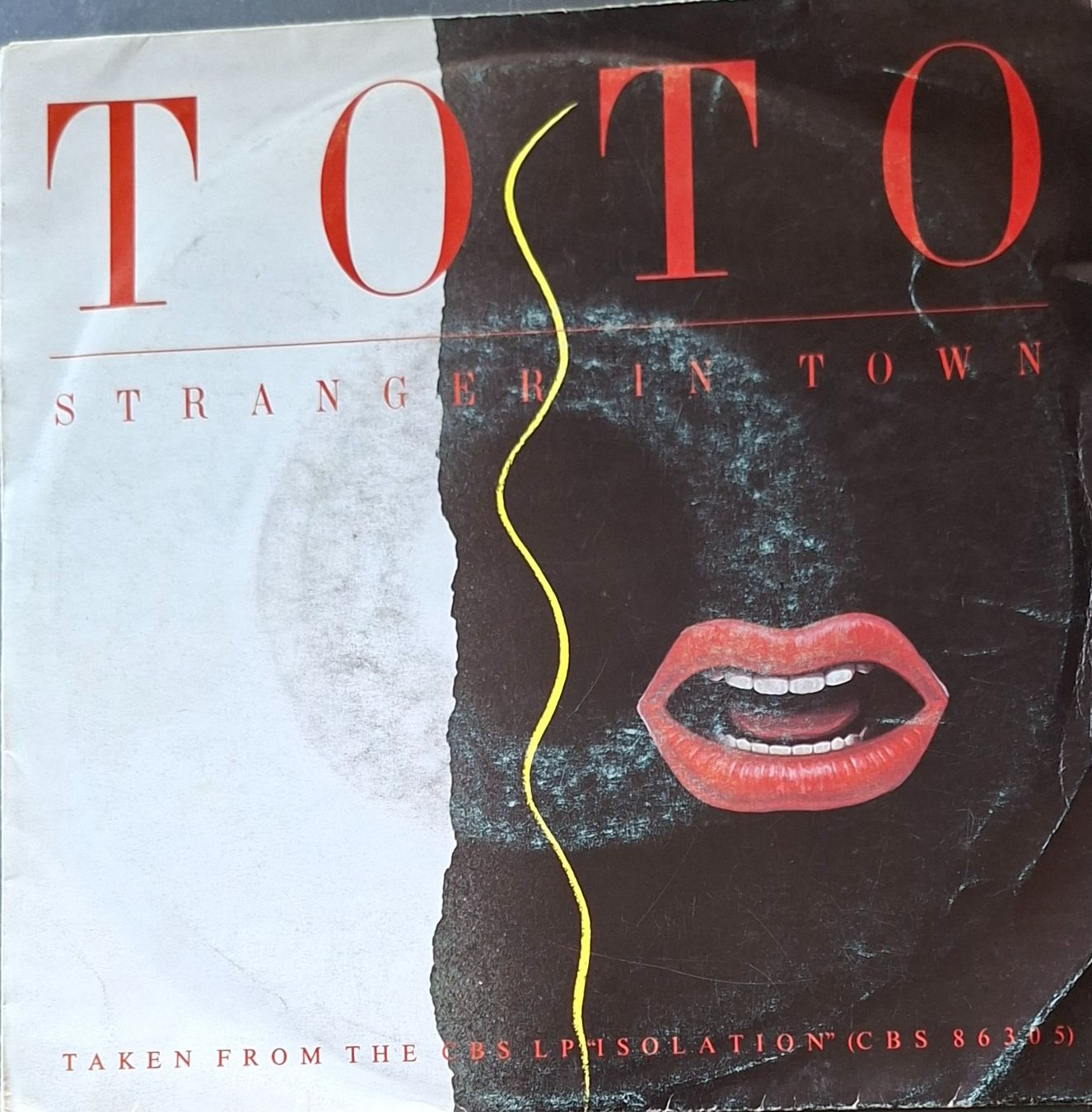 Dischi in vinile: Vinyl-Single Toto - Stranger In Town – Usato da Langenthal venduto da Modo39
