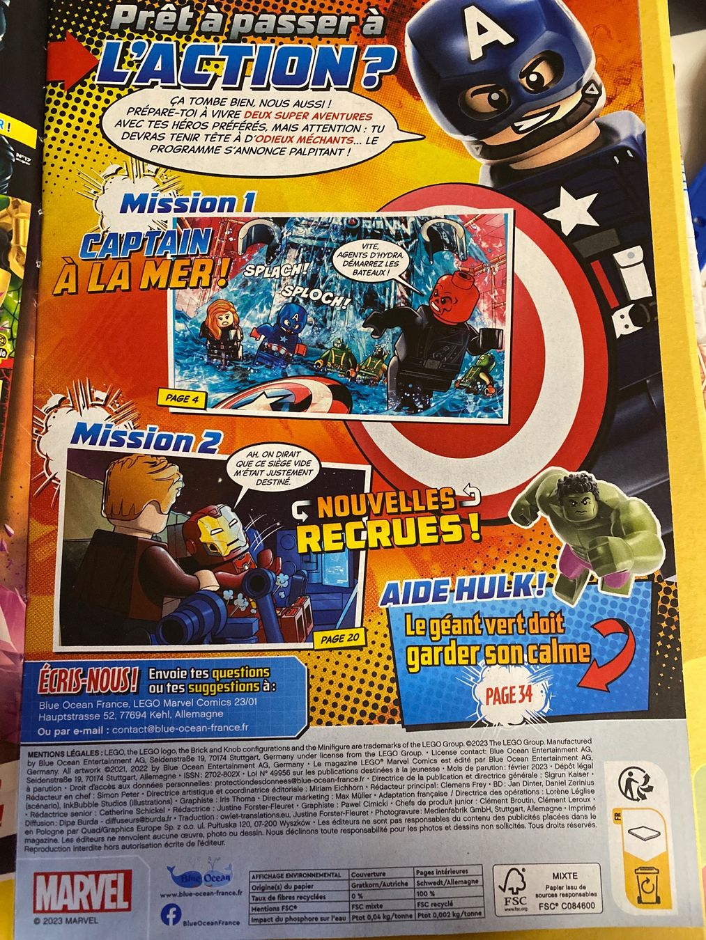 Fumetti: Lego Avengers Comics Magazine N°4 – Usato da Le Brassus venduto da cinema13 1