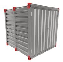✅ 2,2m Lagercontainer / Materialcontainer / Baucontainer