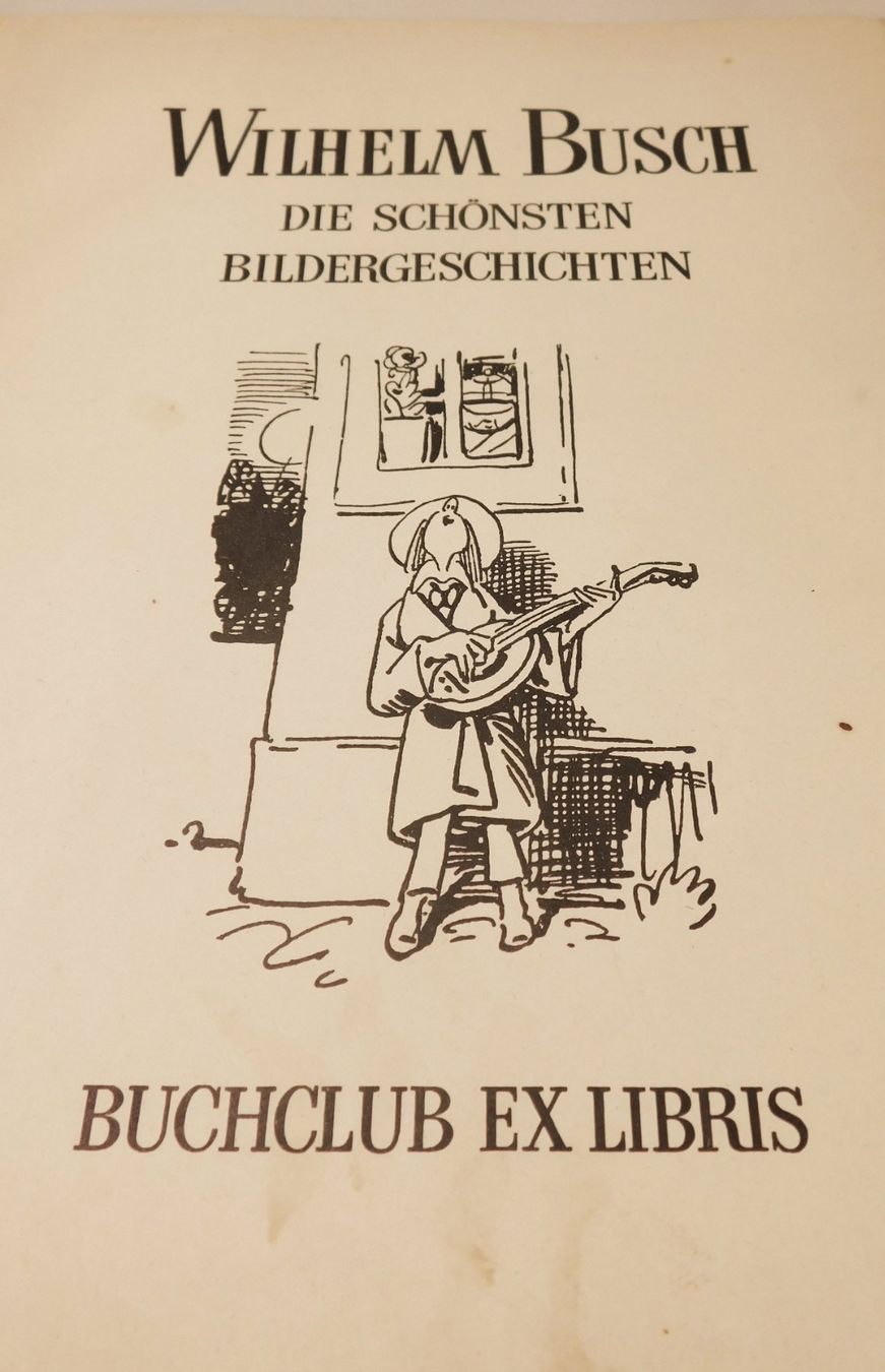 Libri: Wilhelm Busch - Die schönsten Bildergeschichten - Ex Libris – Usato da Emmenbrücke venduto da Ulisse-22 2