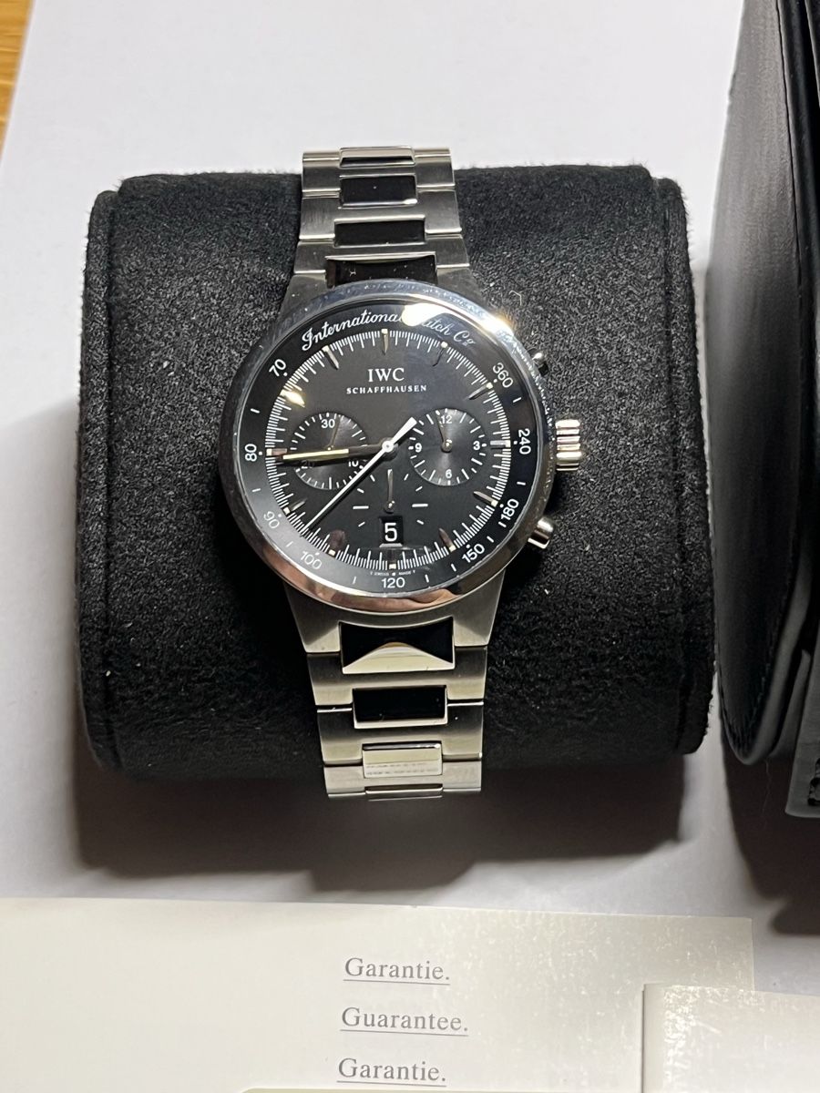 IWC Orologi: IWC GST Chronograph Ref. IW3727 Full Set! – Usato da Flaach venduto da Auto6011