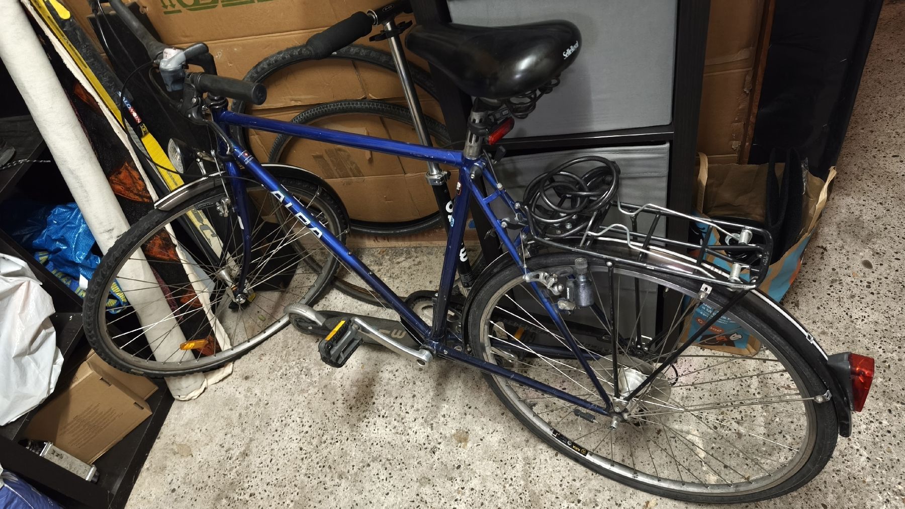 Velos: Alpa Bicycle blue good condition used – Gebraucht aus Zürich von lyk_9cbk 1