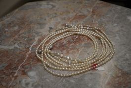 Edle Lasso Perlen Halskette-140 cm - Zuchtperlen - neu! HG02