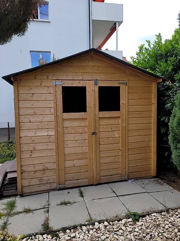 Casette da giardino & serre: Gartenhaus Karibu Balin – Usato da Wettingen venduto da sas_prm5