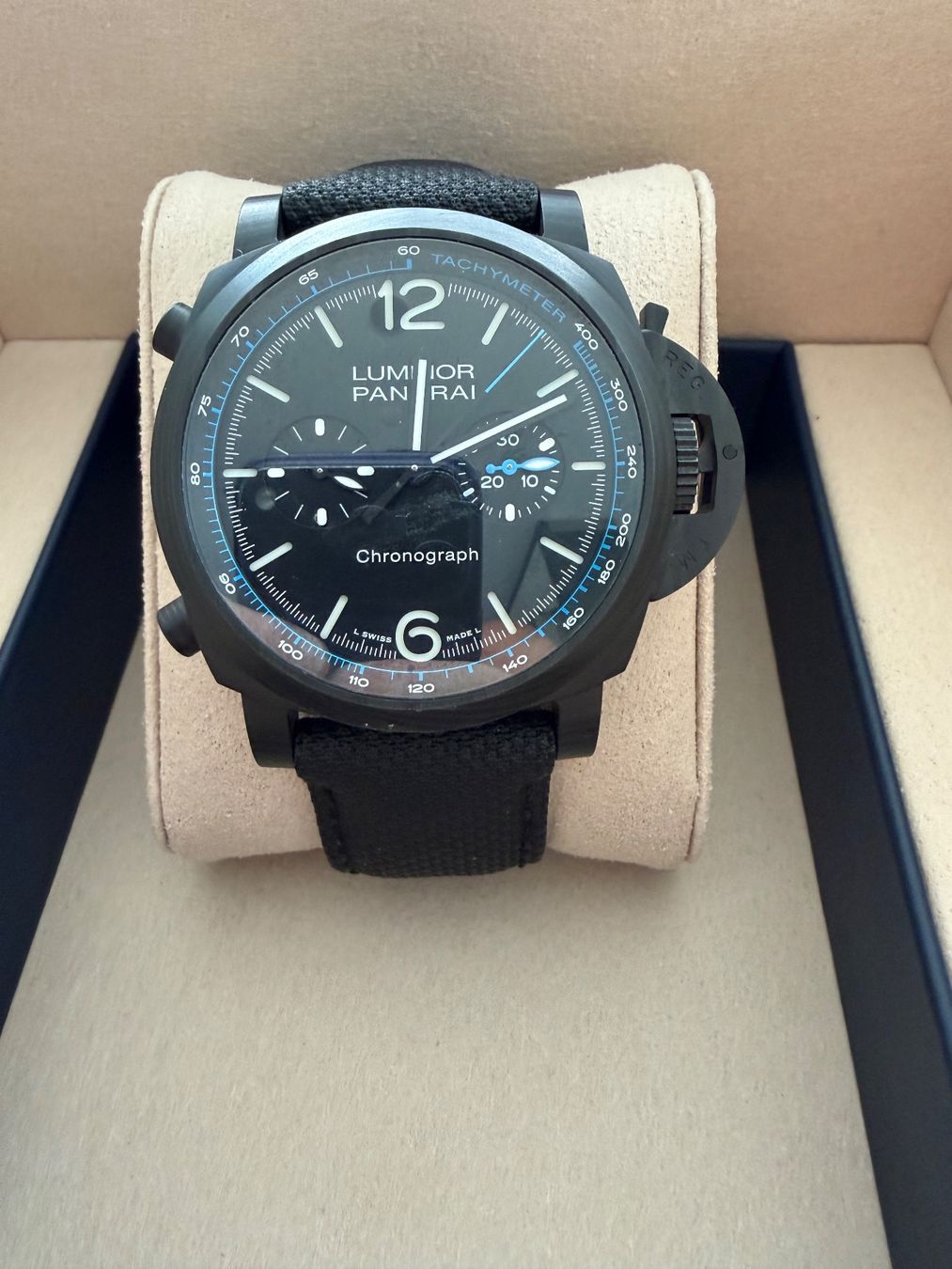 Panerai Orologi: Panerei Luminor Chrono – Usato da Balgach venduto da rse_mg72