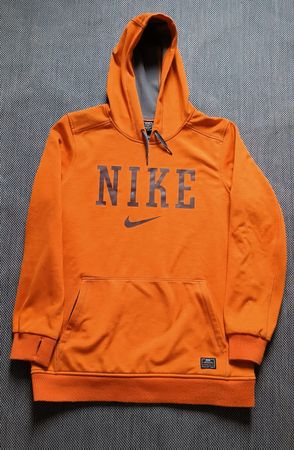 Nike Kapuzenpullover orange Grösse L guter Zustand