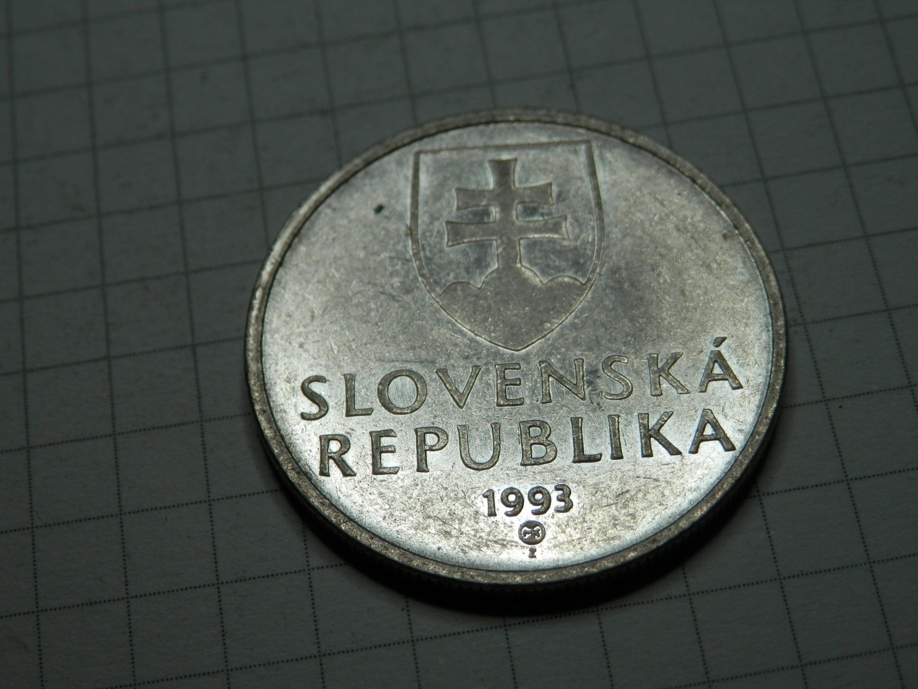 Tutti le monete: Slowakei  5 Kronen, 1993 – Usato da Weiach venduto da weiach81 1