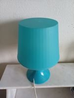 Vintage Tischleuchte Lampan in Türkis-Farbe von Ikea